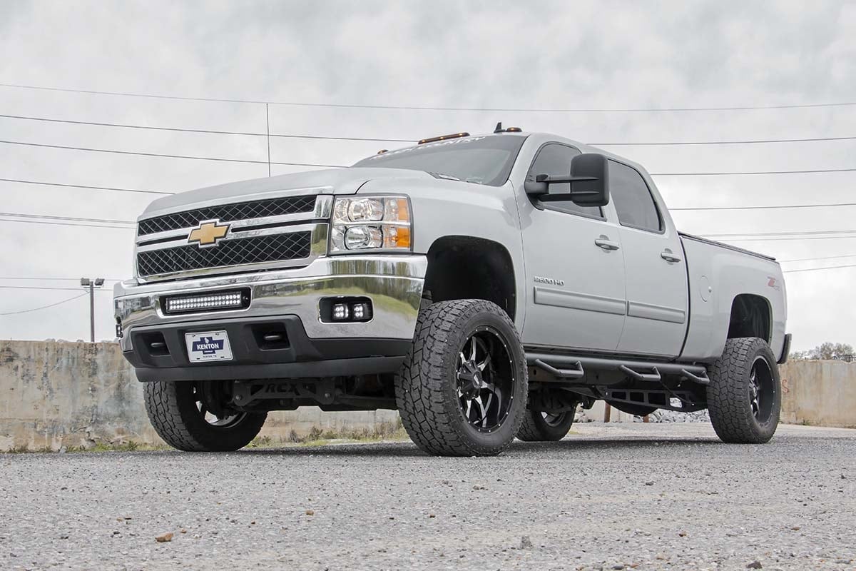 Traction Bar Kit | Chevrolet Silverado/GMC Sierra 2500HD/3500HD | 2011-2019 | Rough Country | 11001 - Image 2