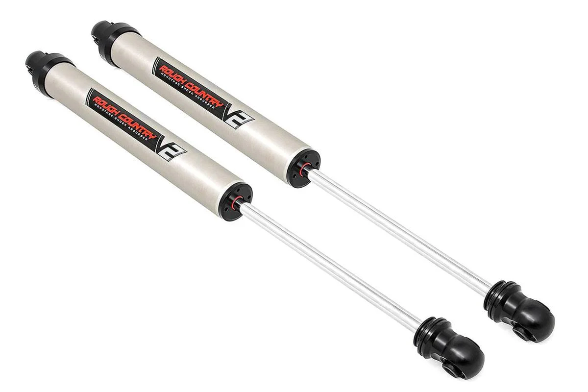 V2 Rear Shocks | 4-7.5" | Ford F-150 2WD/4WD | 2009-2022 | Rough Country | 760751_C