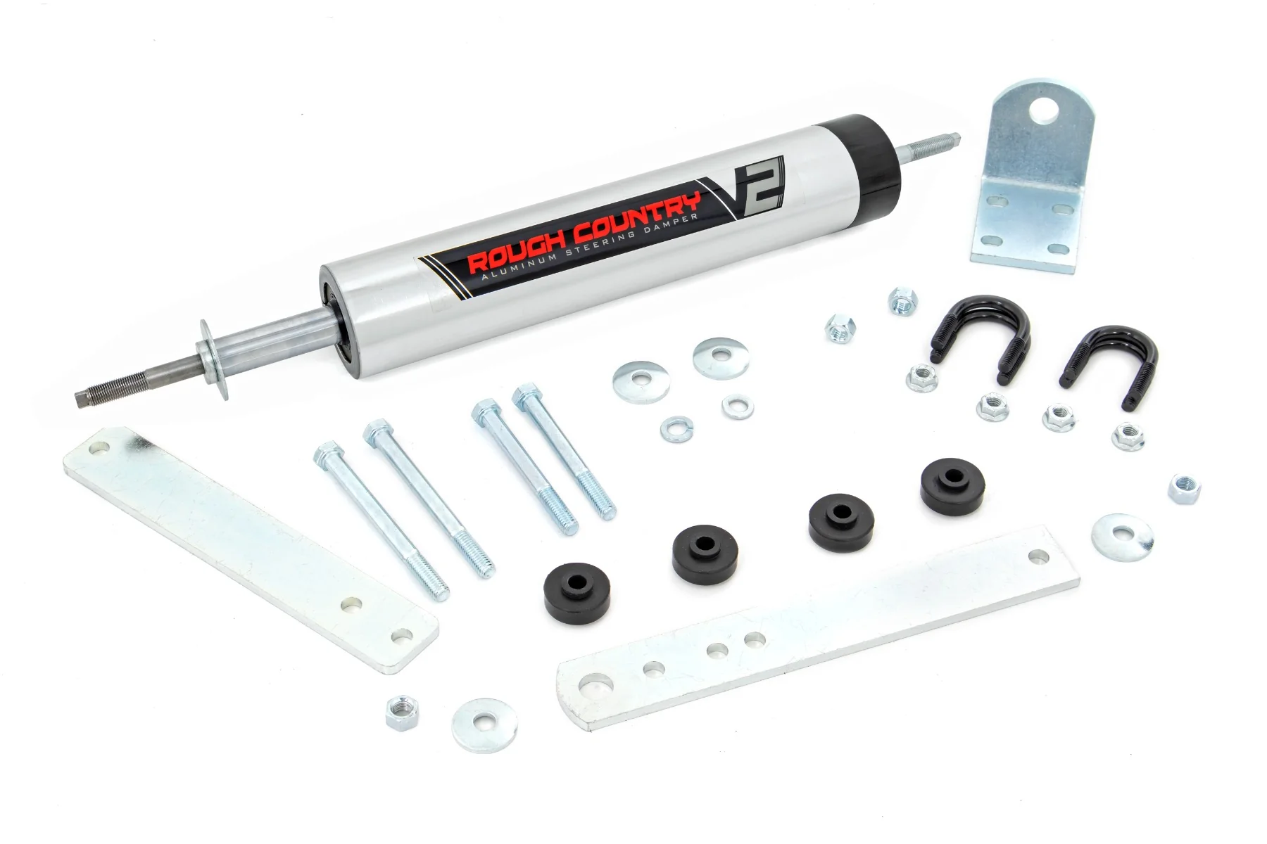 V2 Steering Stabilizer | Ford Bronco/F-150/F-250 | 1980-1996 | Rough Country | 8734270