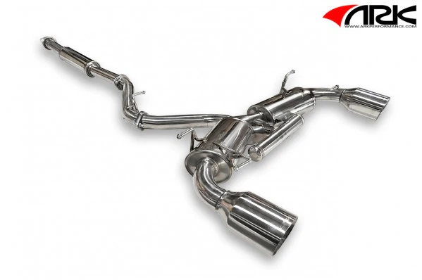 2013-2020 Scion FR-S / Subaru BRZ DT-S Exhaust System w/ Polished Tips | ARK - SM1202-0113D