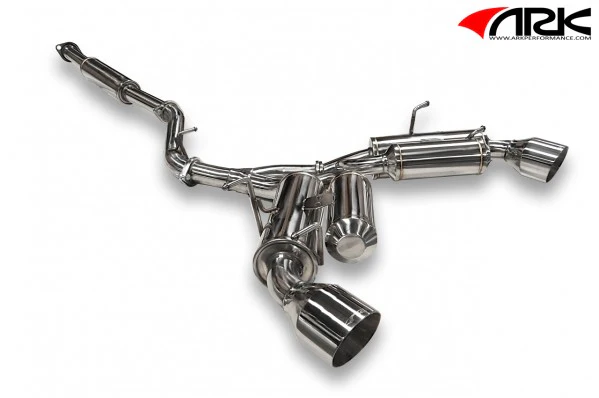 2013-2020 Scion FR-S / Subaru BRZ GRiP Exhaust System w/ Polished Tips | ARK - SM1202-0113G
