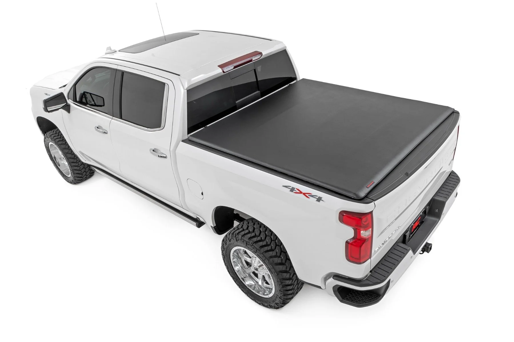 Soft Roll Up Bed Cover | 5'9" Bed | Chevrolet Silverado/GMC Sierra 1500 | 2019-2022 | Rough Country | 42120580 - Image 2