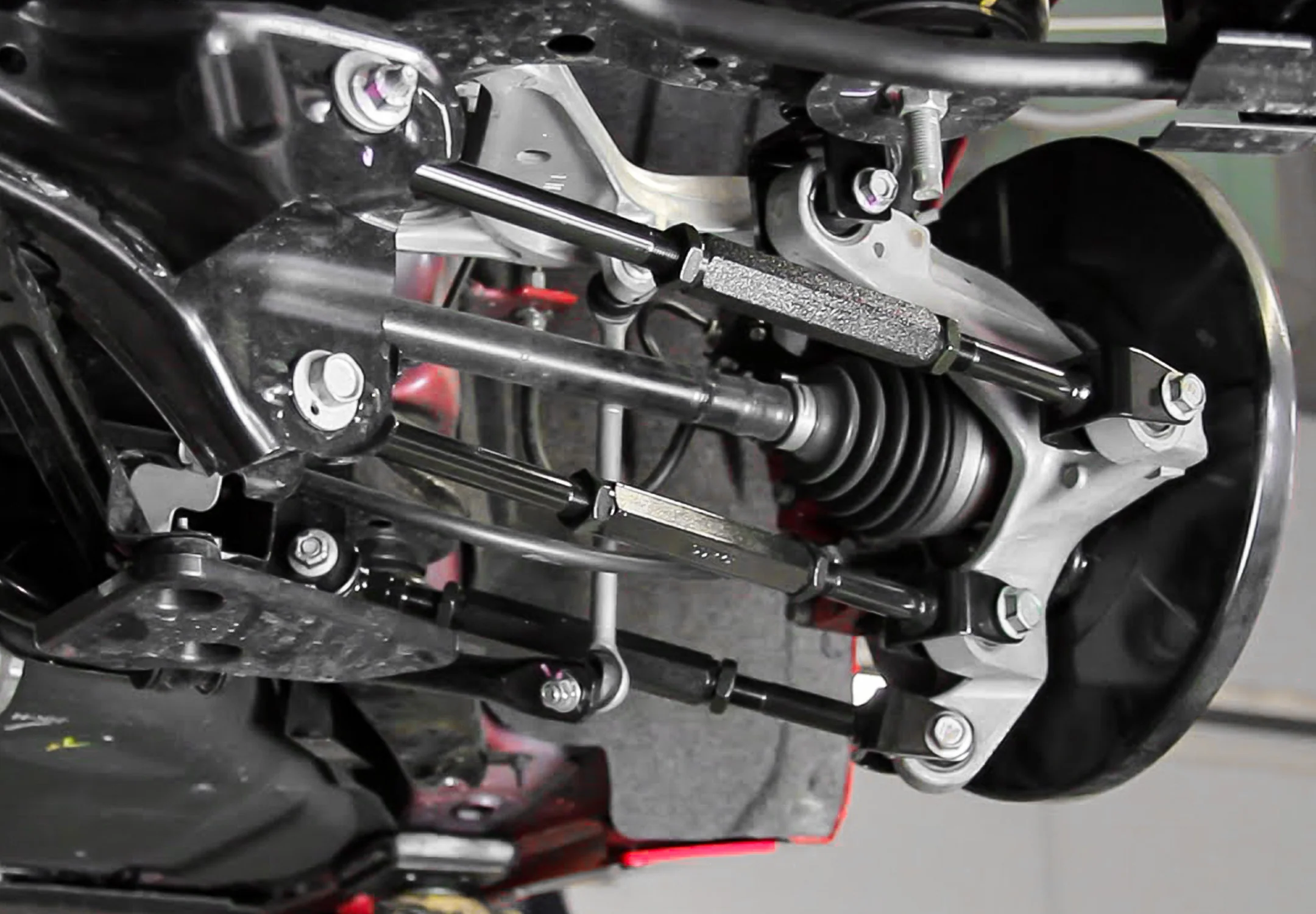 Infiniti Q50/Q60/Q70/M35/M37/M56 SPC Adjustable Rear Control Arm Kit [3 Set] - Image 2
